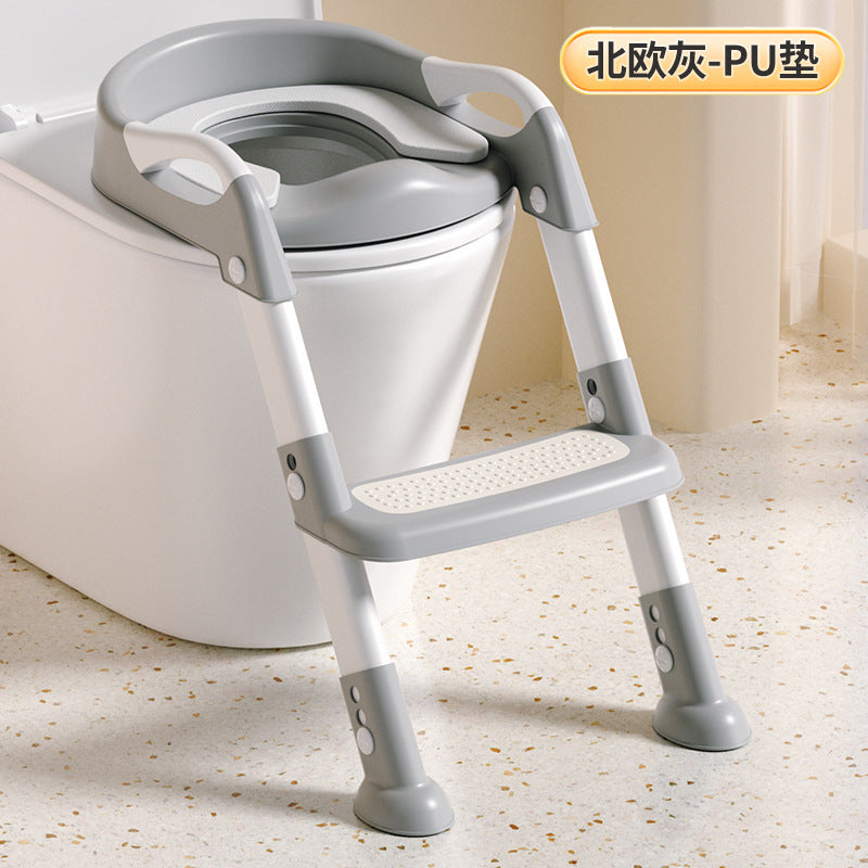 Kinder-Toilettensitz mit Leiter