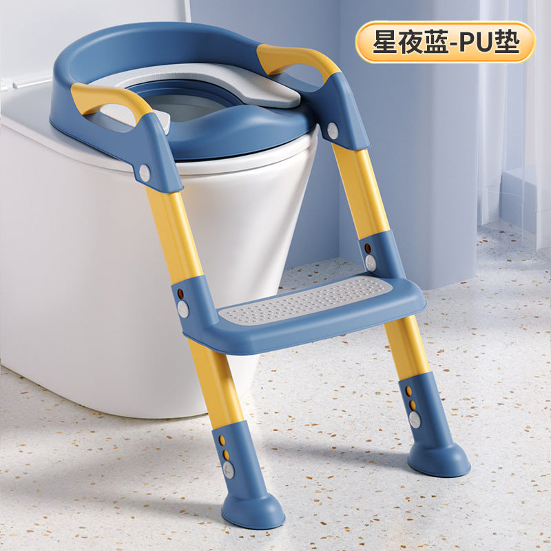 Kinder-Toilettensitz mit Leiter